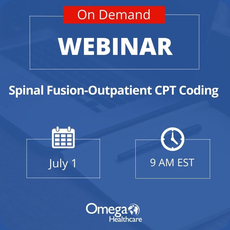 Spinal Fusion-Outpatient CPT Coding