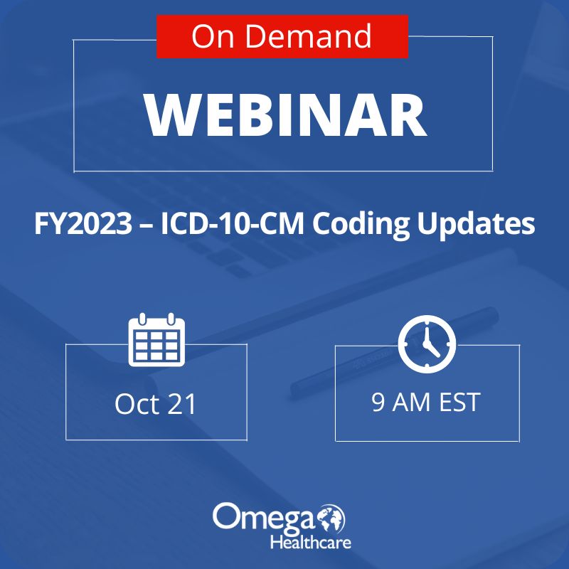 Oct 2022 – ICD-10-CM Coding Updates