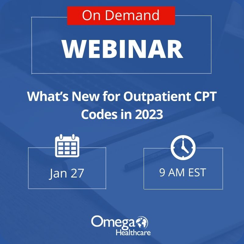 What’s New for Outpatient CPT Codes in 2023