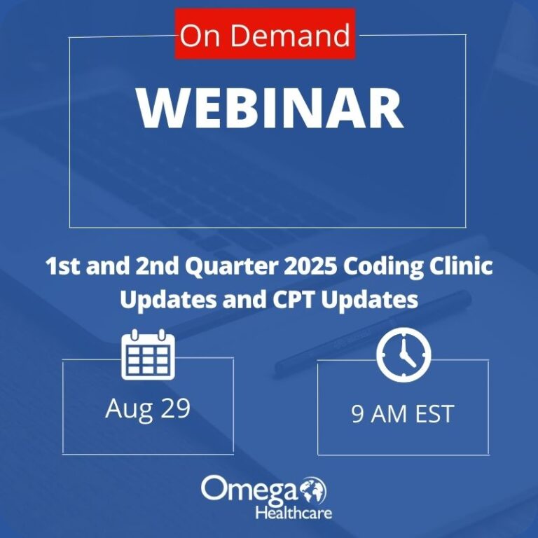 Coding Webinar | Omega Healthcare